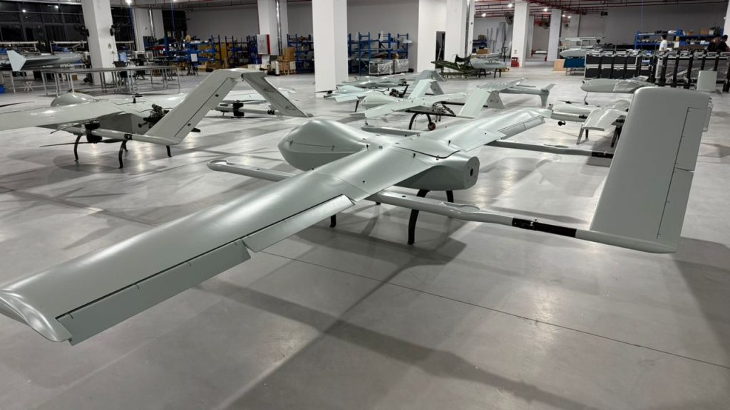 Twin-Boom VTOL UAV